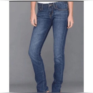 Lucky Brand Midnight Lola Straight denim jeans vintage size 28